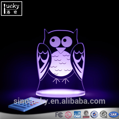 Multicolor LED Night Night Light Nursery Baby Night Light